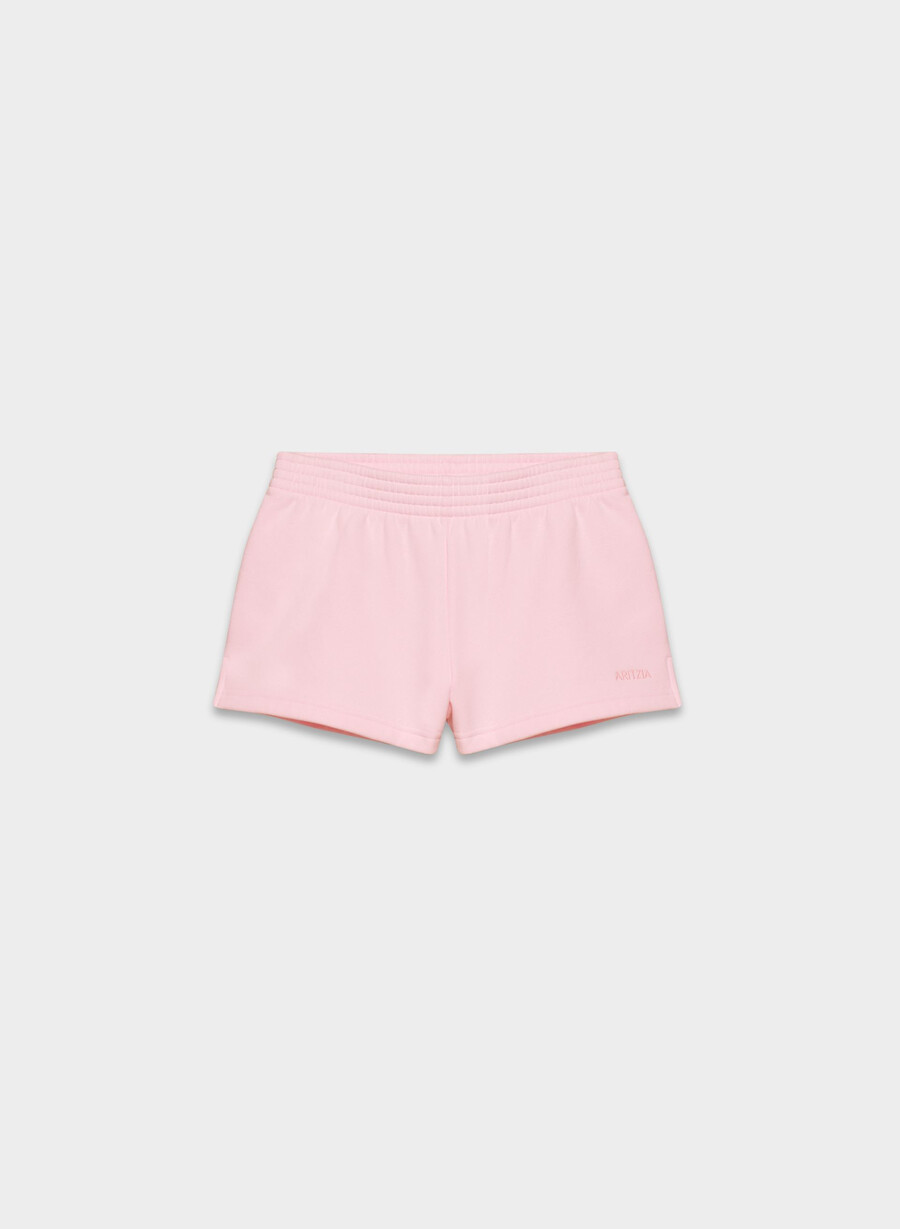 pantaloncini corti in felpa perfect micro villa pink