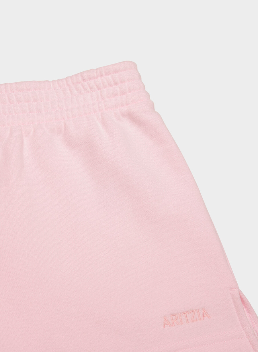 pantaloncini corti in felpa perfect micro villa pink