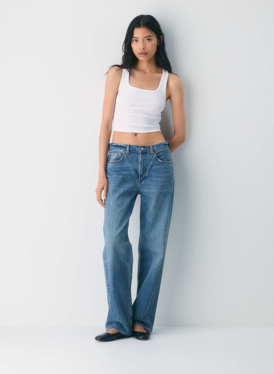 canotta homestretch rib frequency waist bianca