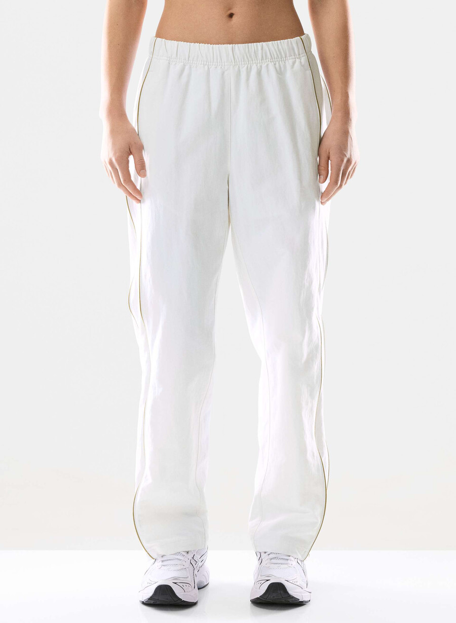 pantaloni da tuta victory biancooro