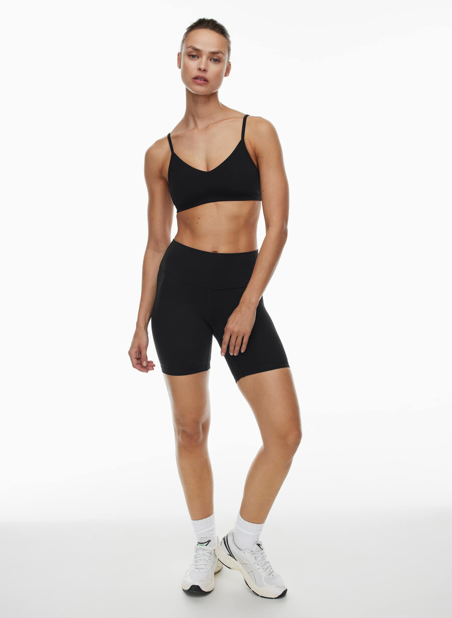 butter atmosphere hi-rise 7 short nero