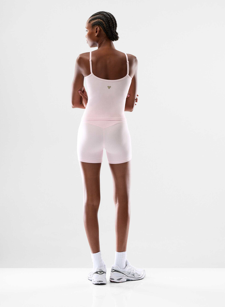butter cheeky hi-rise 5 short villa pink