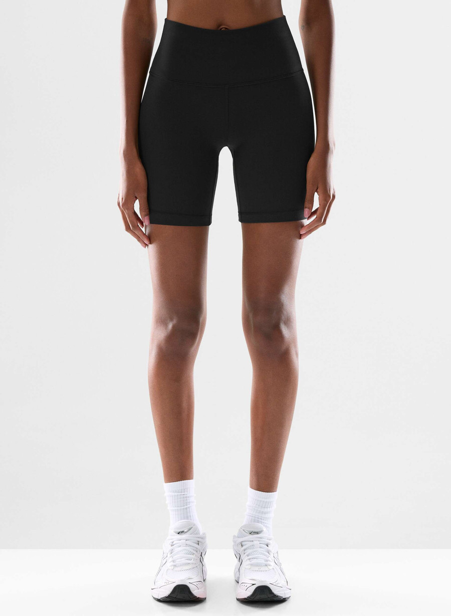 butter cheeky hi-rise 7 short nero