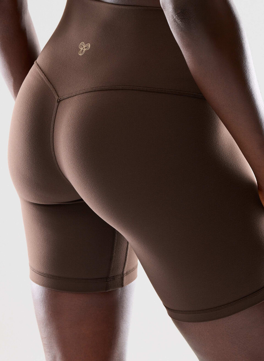 butter cheeky hi-rise 7 short ricco marrone mocha