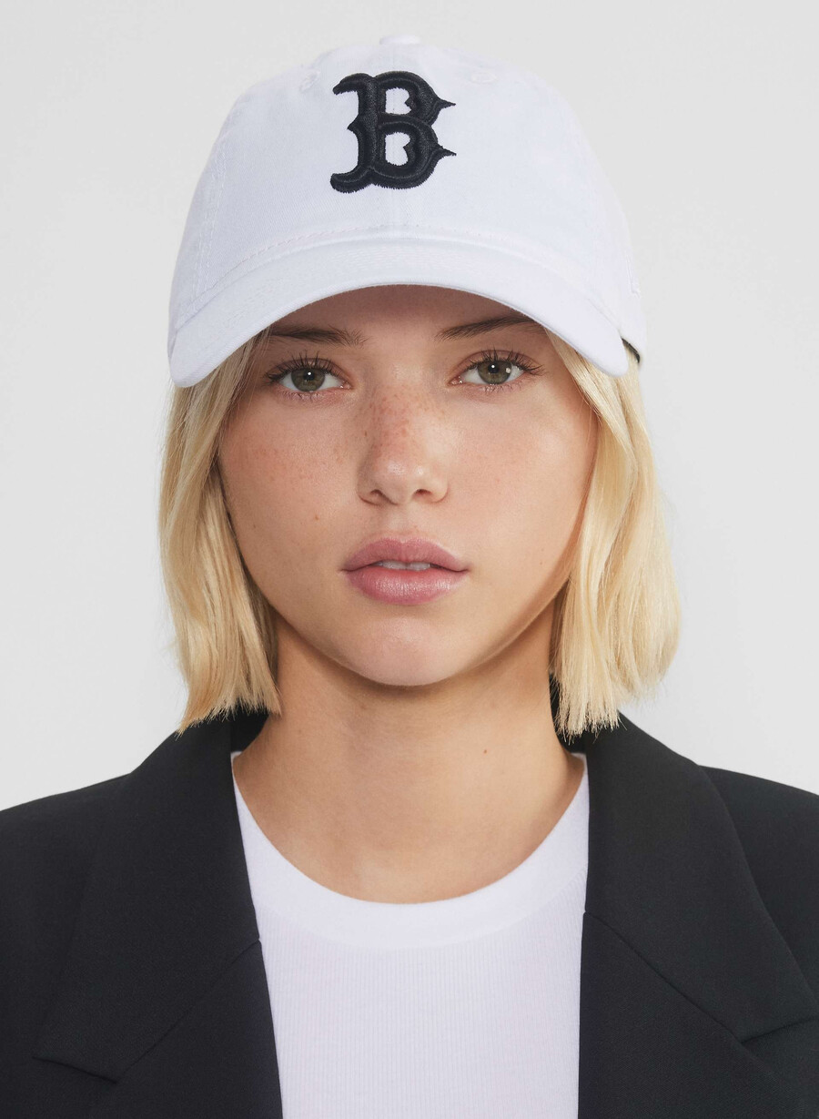 cappello new era boston red sox 9twenty washed wh blk
