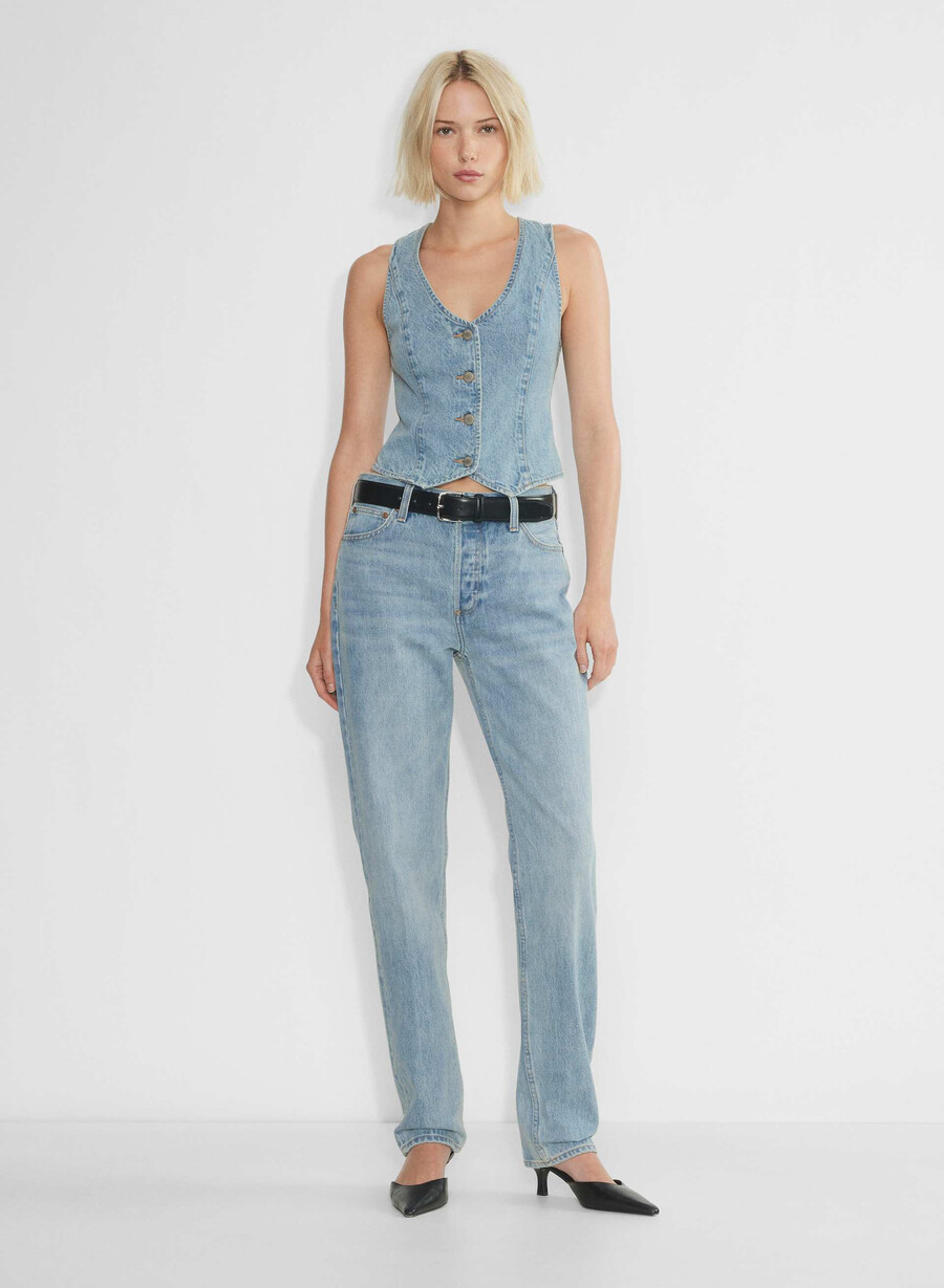 denim forum il gilet in denim mia degli anni 90 7 yrs bleu taboo