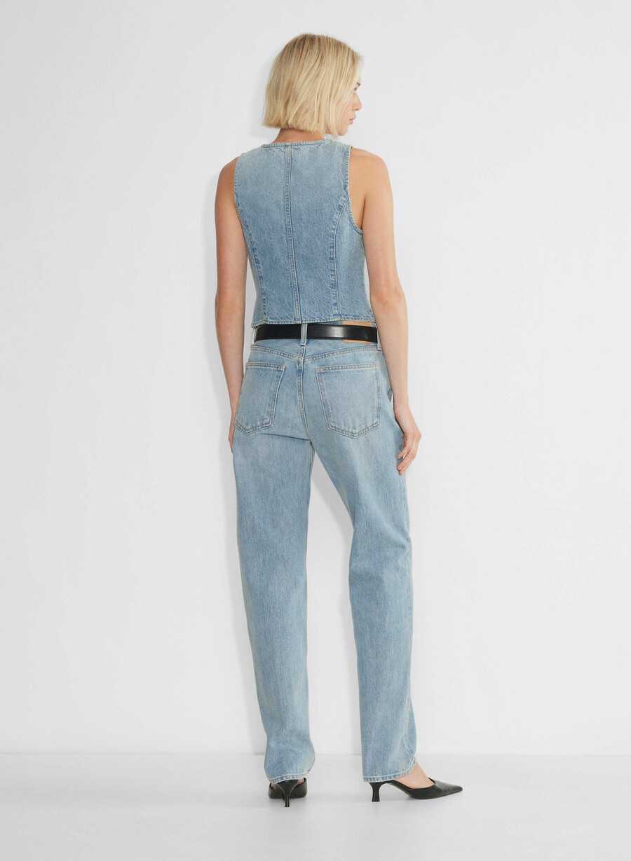 denim forum il gilet in denim mia degli anni 90 7 yrs bleu taboo