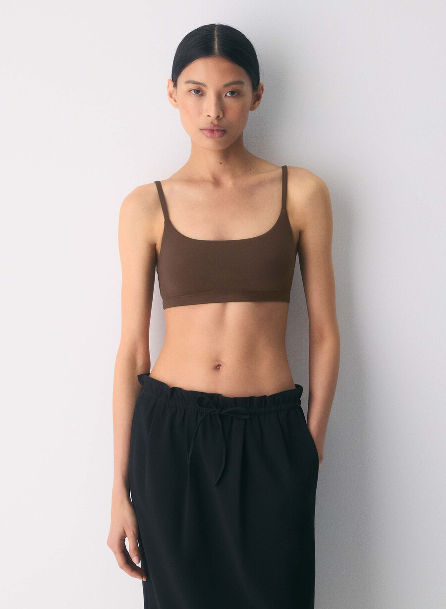 reggiseno a triangolo originale contour sweettalk ricco marrone mocha