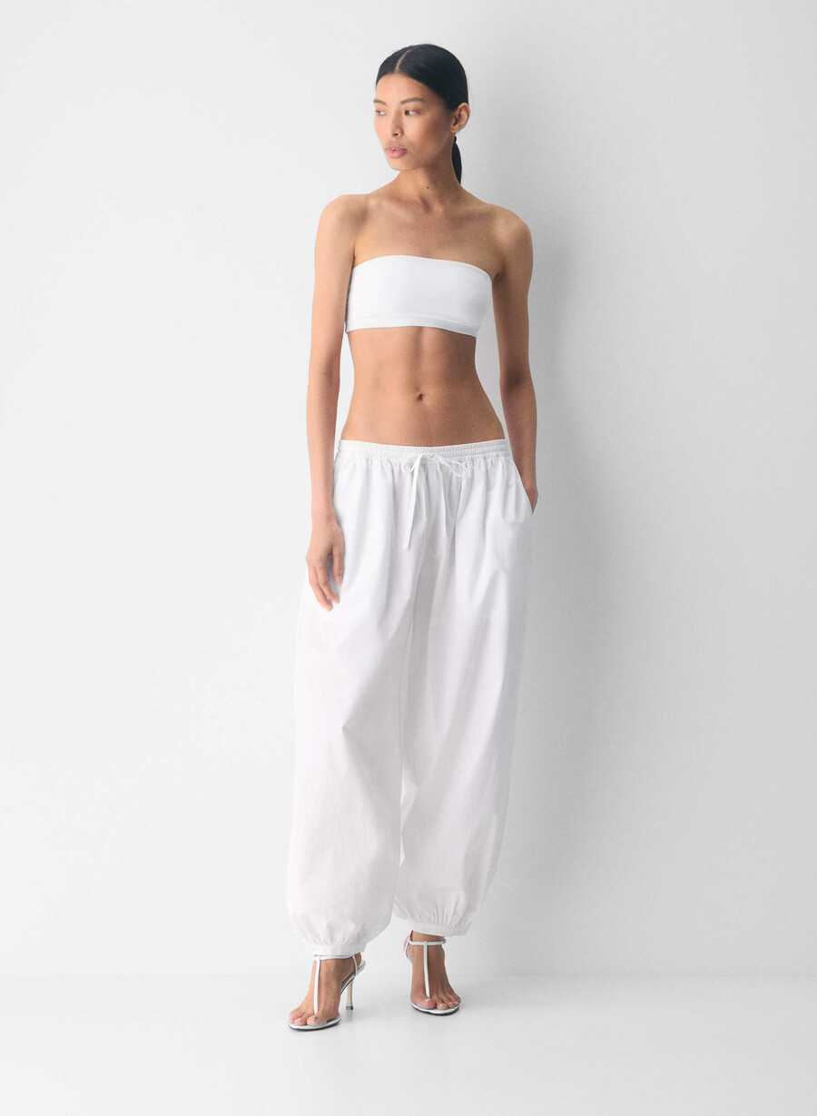 top a fascia original contour sublime bianco brillante
