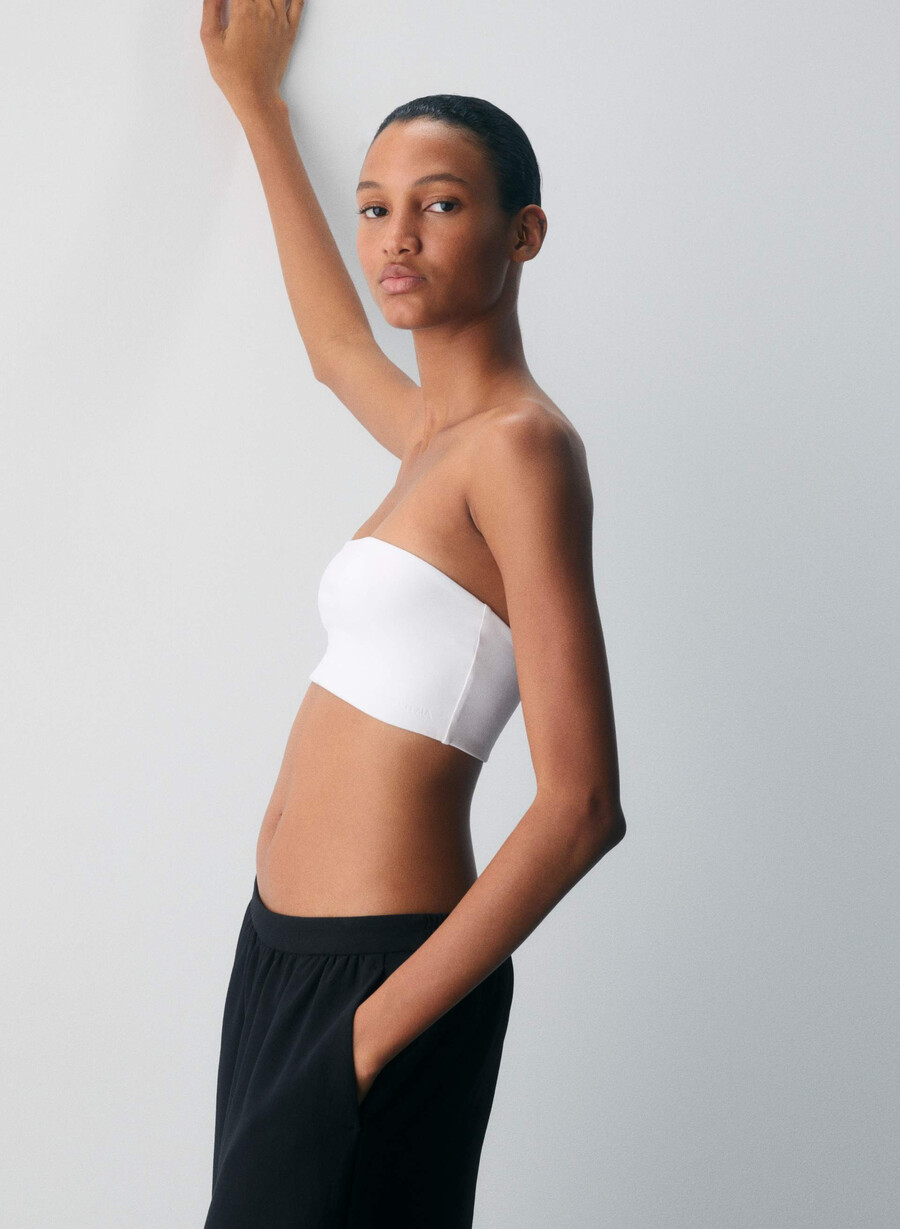 top a fascia original contour sublime marrone cioccolato