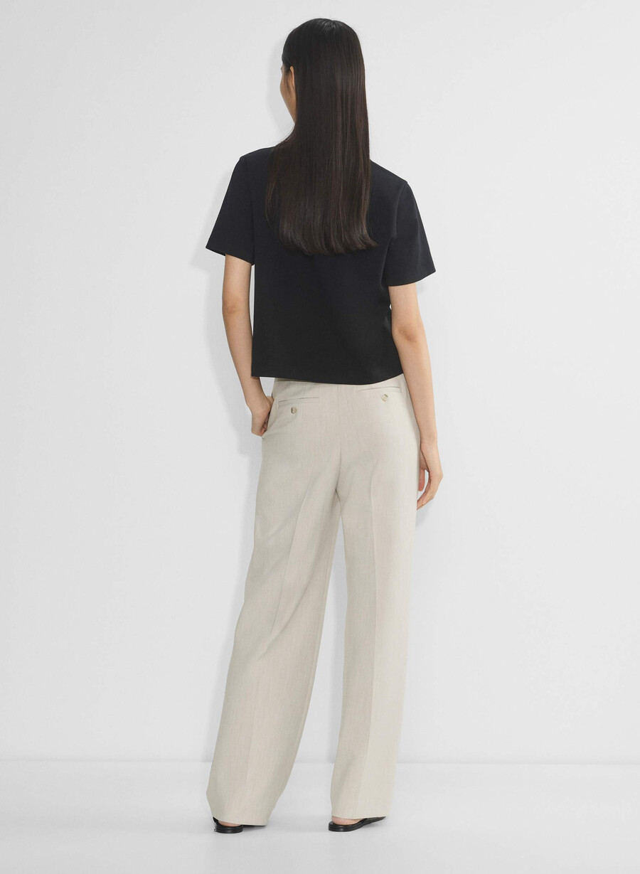 pantaloni agency heather matte pearl