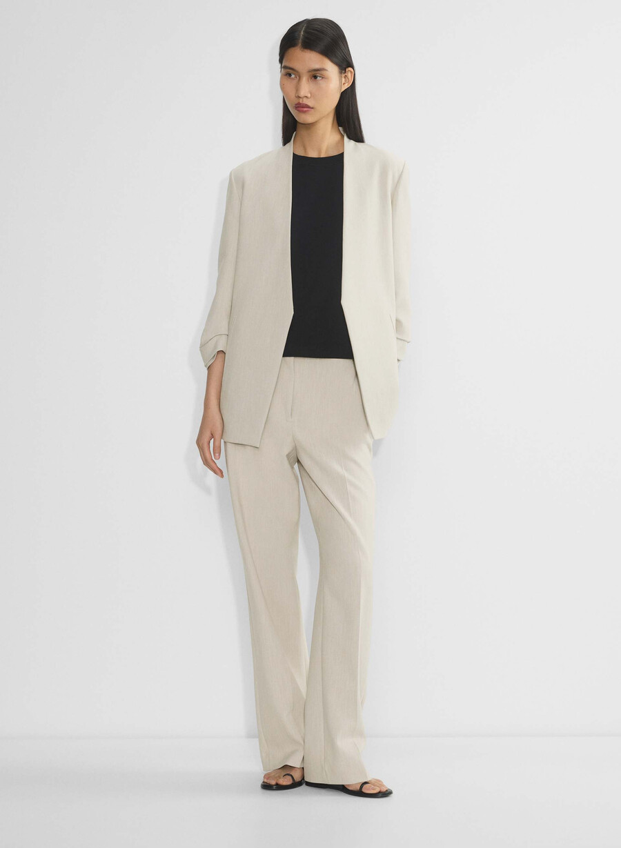 pantaloni agency heather matte pearl