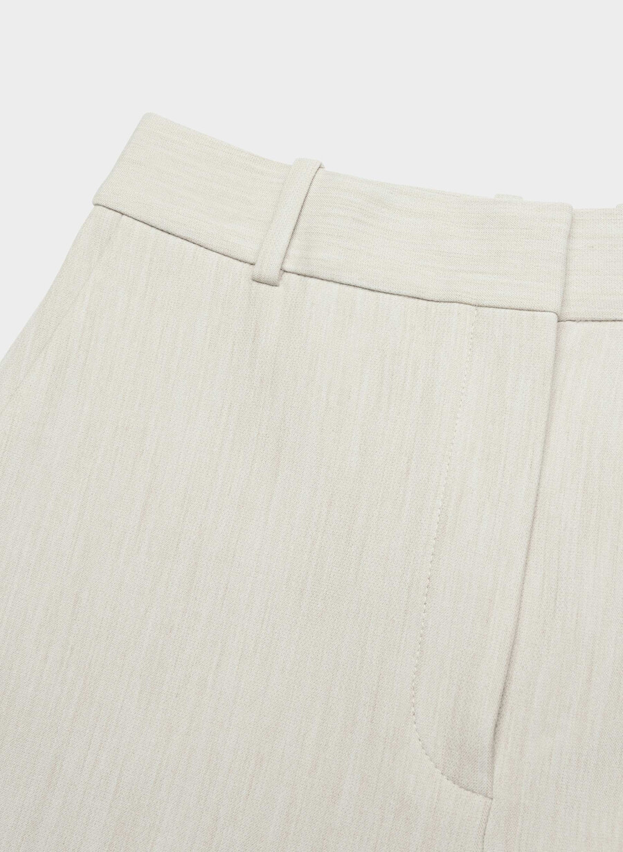 pantaloni agency heather matte pearl