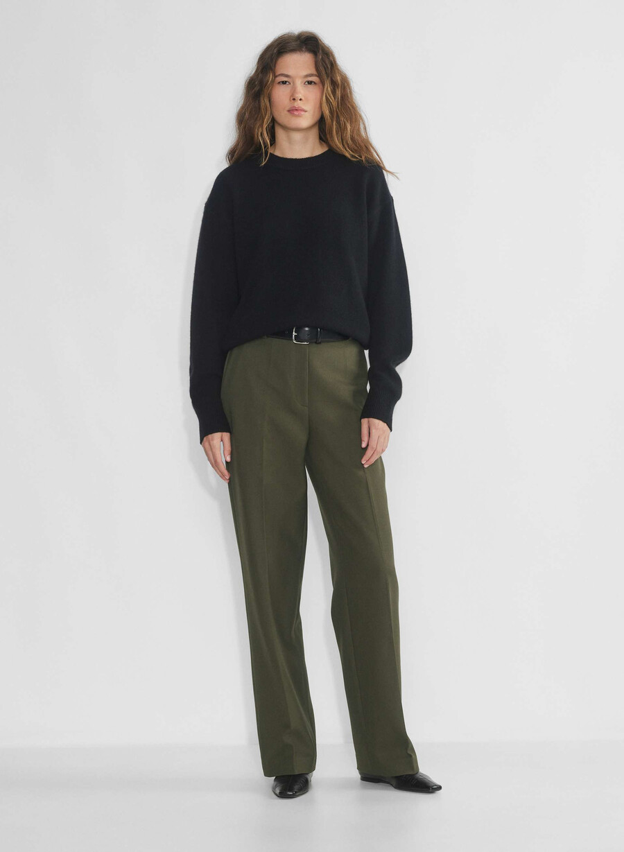 pantaloni agency dark olive