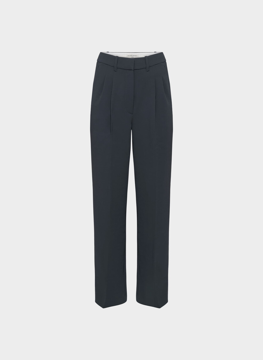 the effortless pant curve-fit - crepette dark navy
