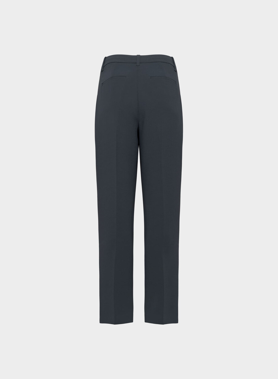 the effortless pant curve-fit - crepette dark navy