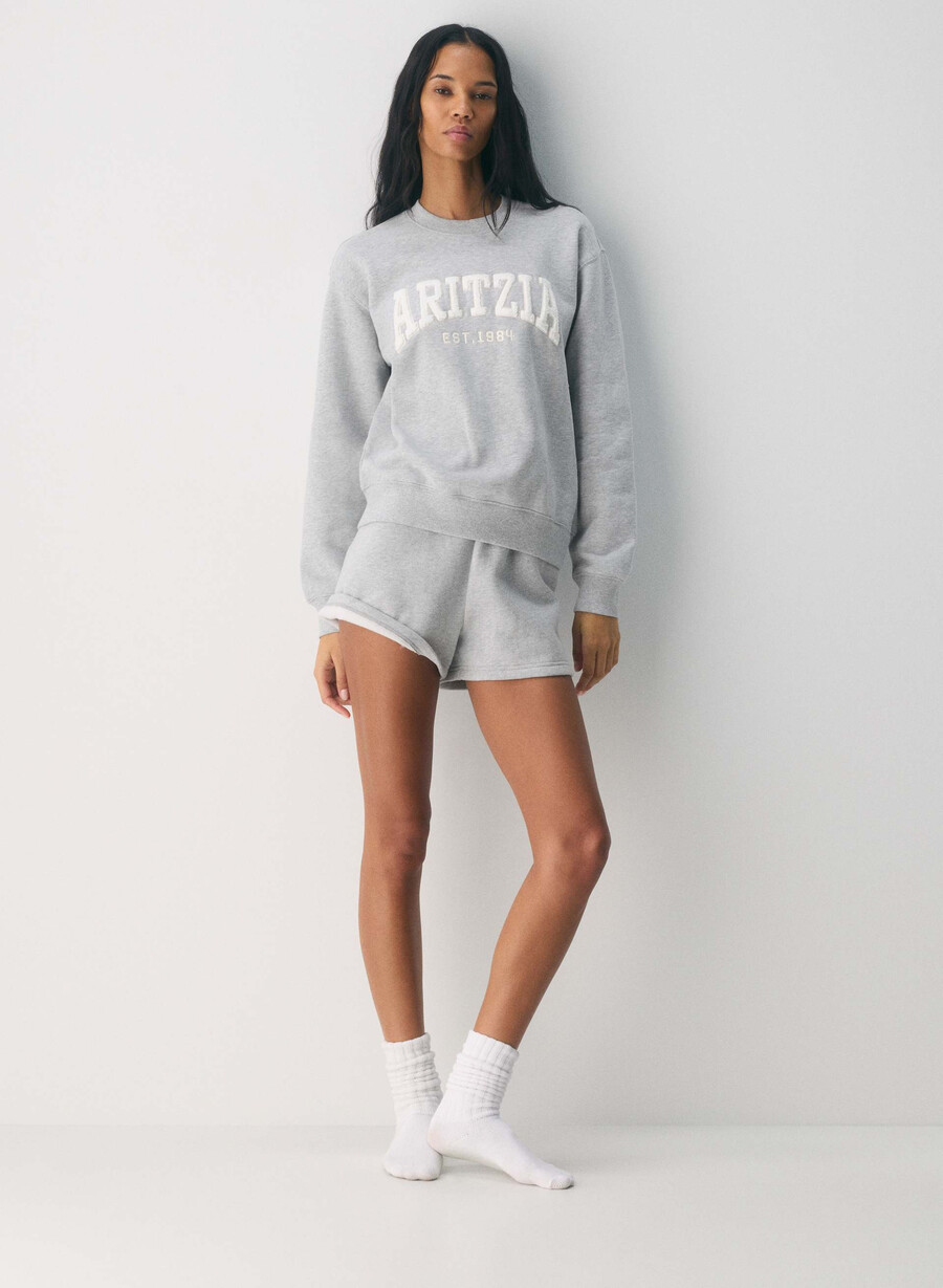 felpa con cappuccio perfect crew cozy sweatfleece h chrome light birch