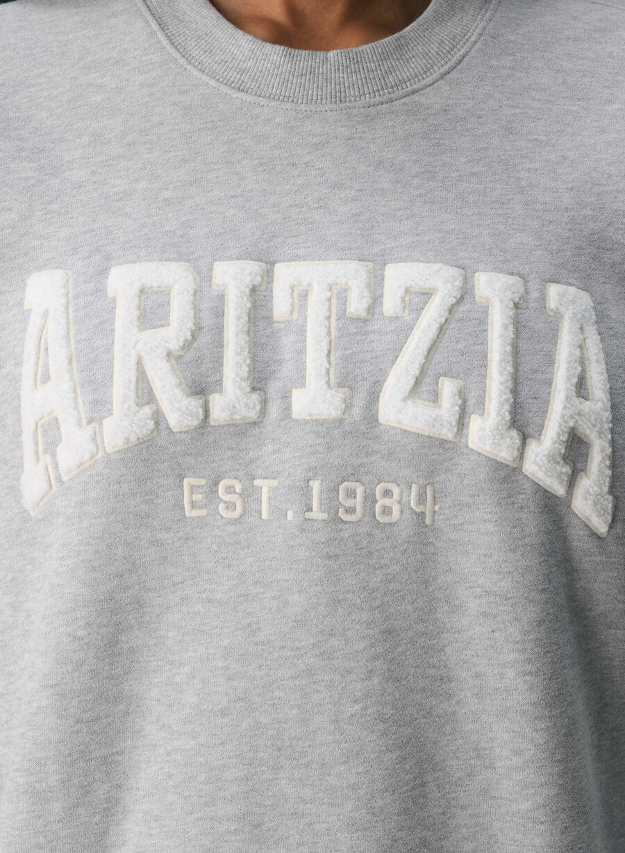 felpa con cappuccio perfect crew cozy sweatfleece h chrome light birch