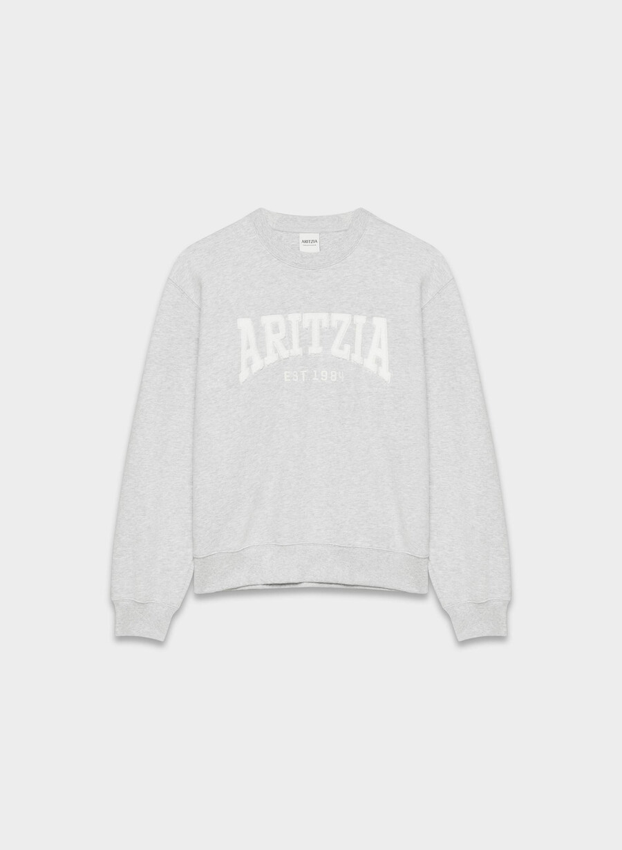 felpa con cappuccio perfect crew cozy sweatfleece h chrome light birch