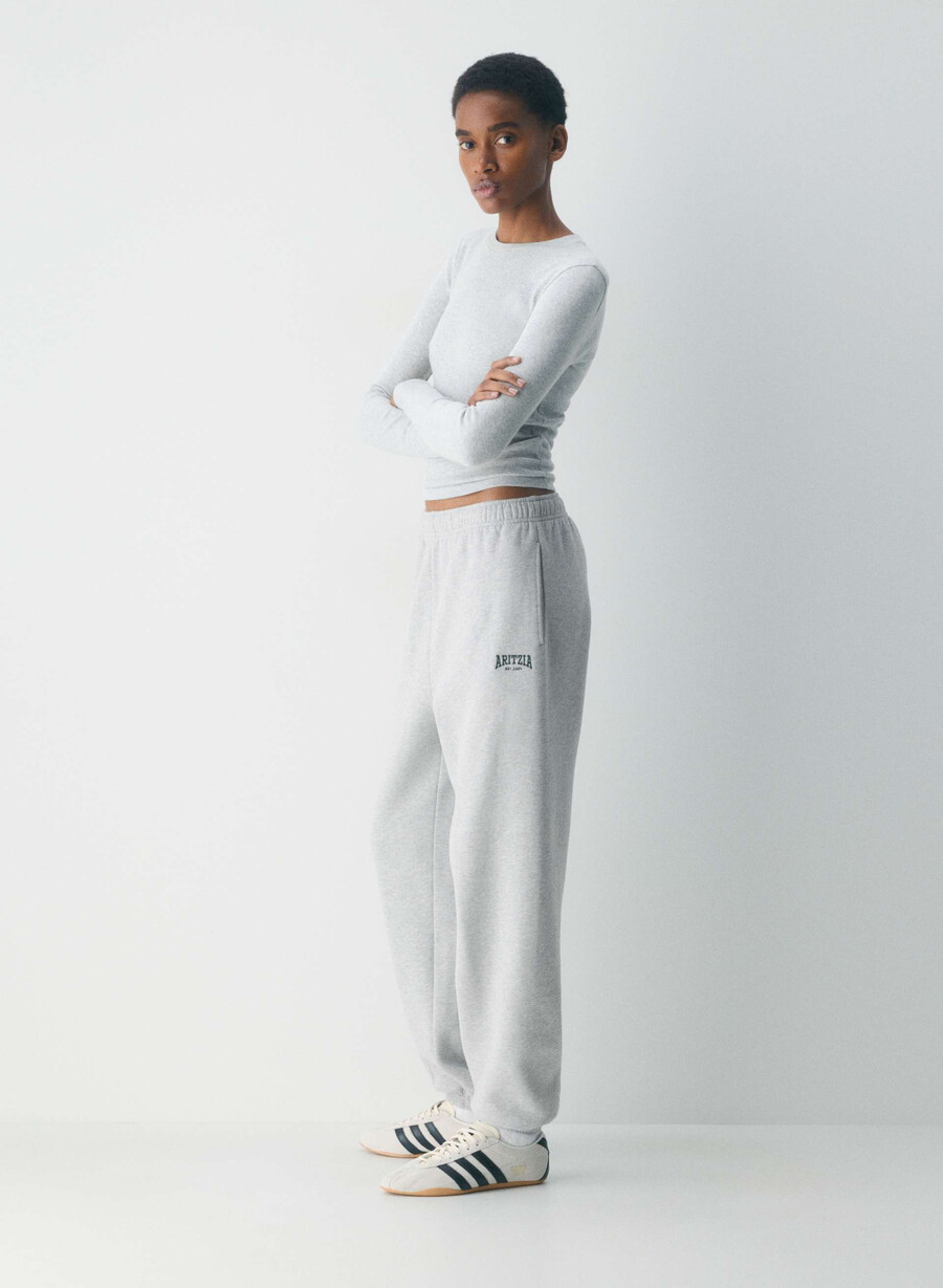 felpa comoda mega jogger admiral light birch