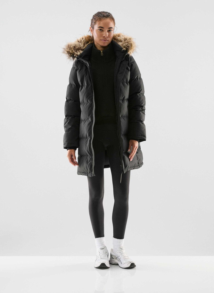 the powder parka - coldstop nero