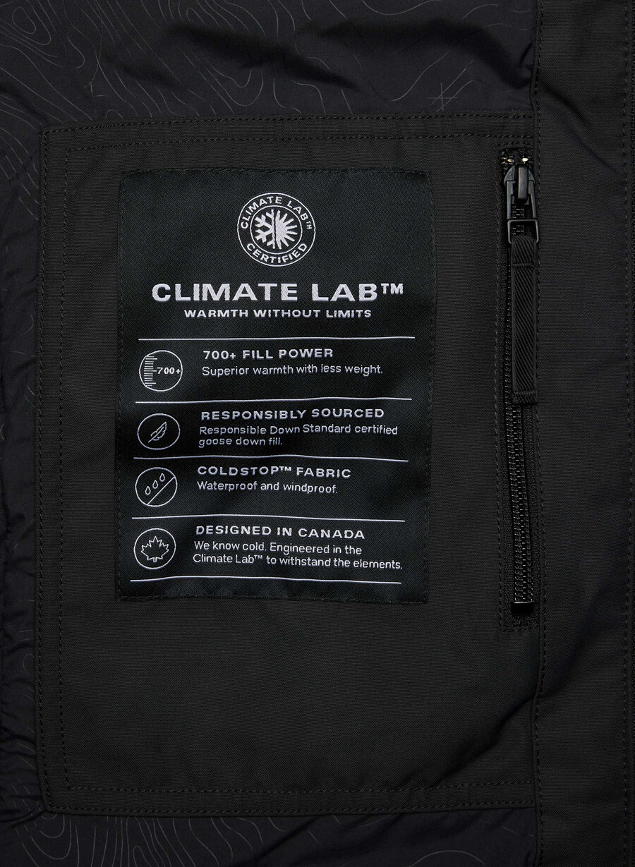 the powder parka - coldstop nero