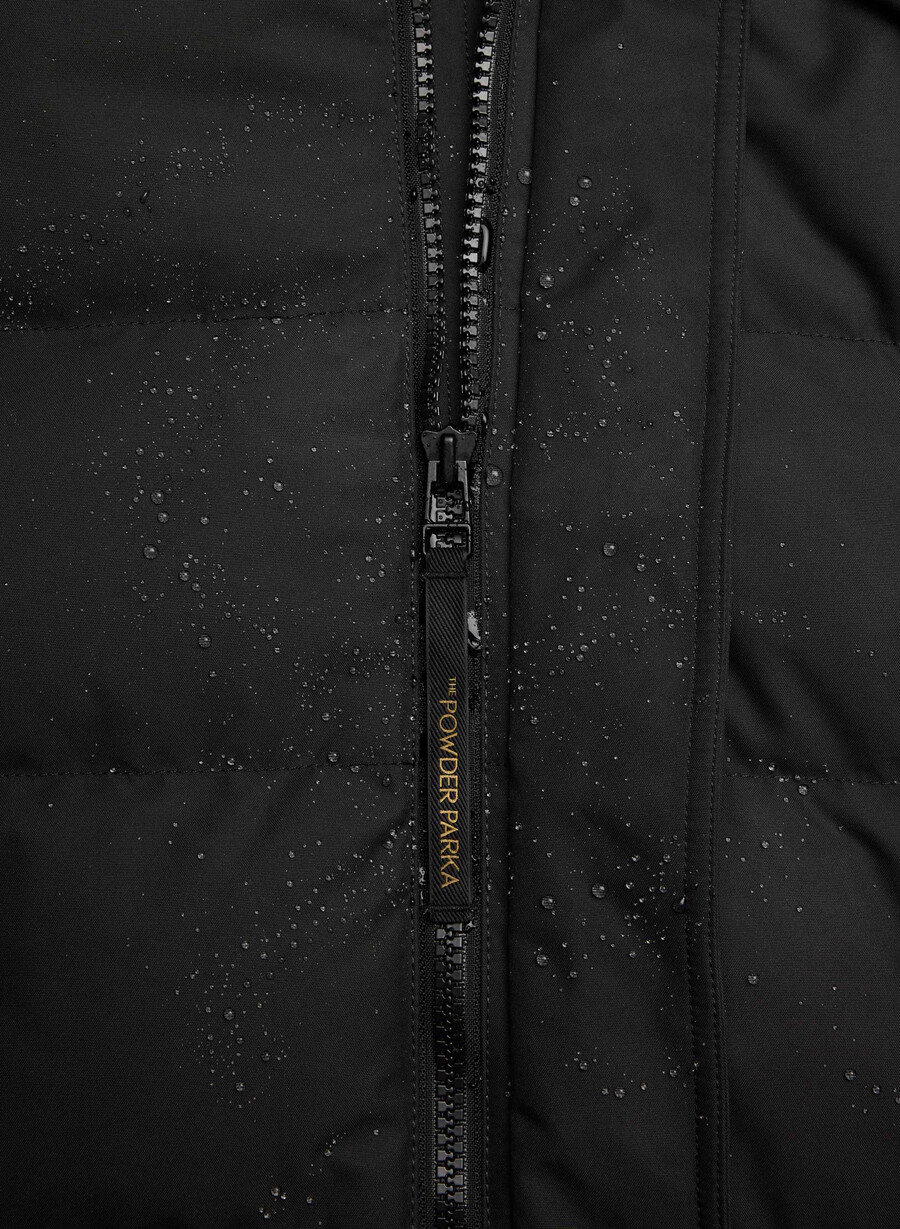 the powder parka - coldstop nero