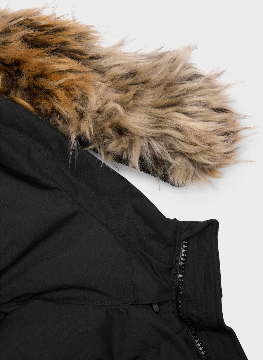 the powder parka - coldstop nero