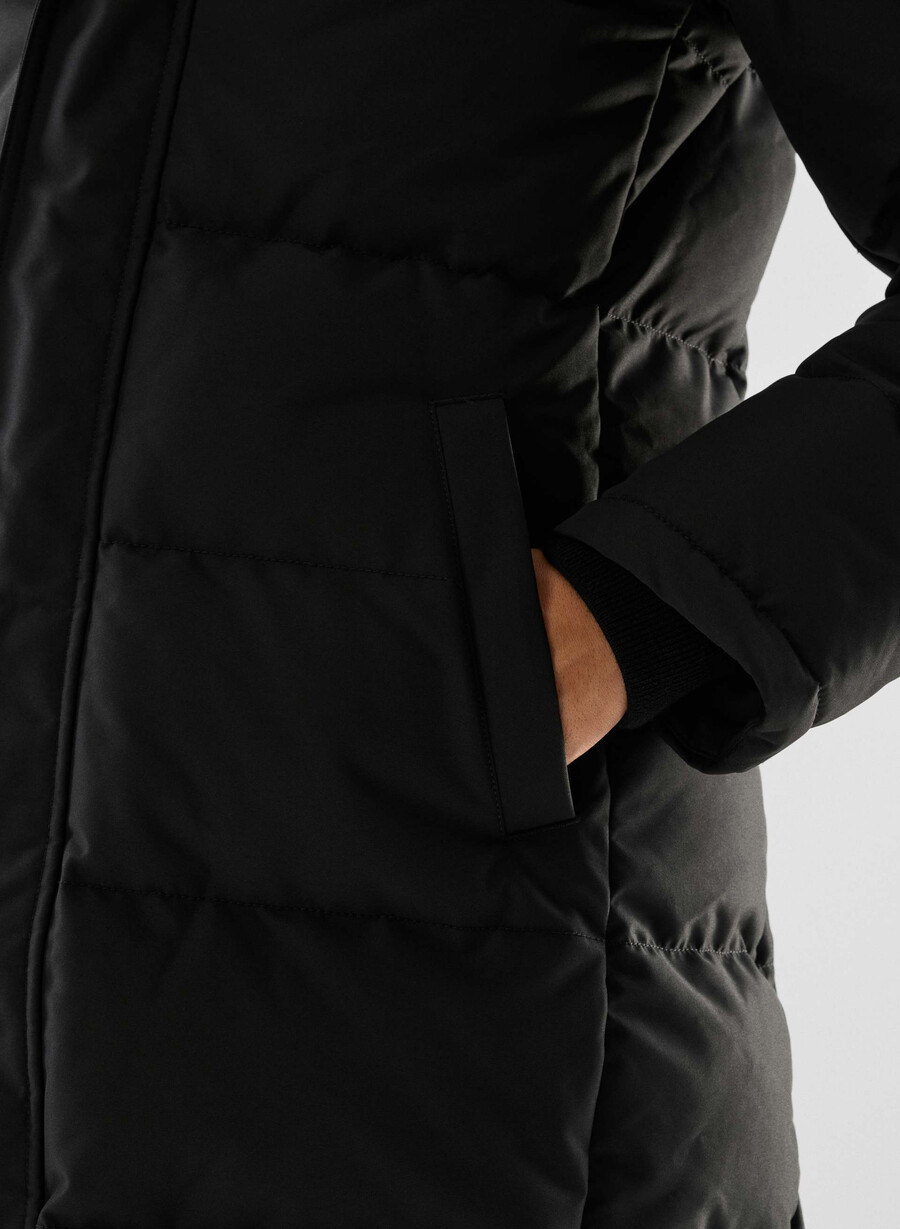 the powder parka - coldstop nero