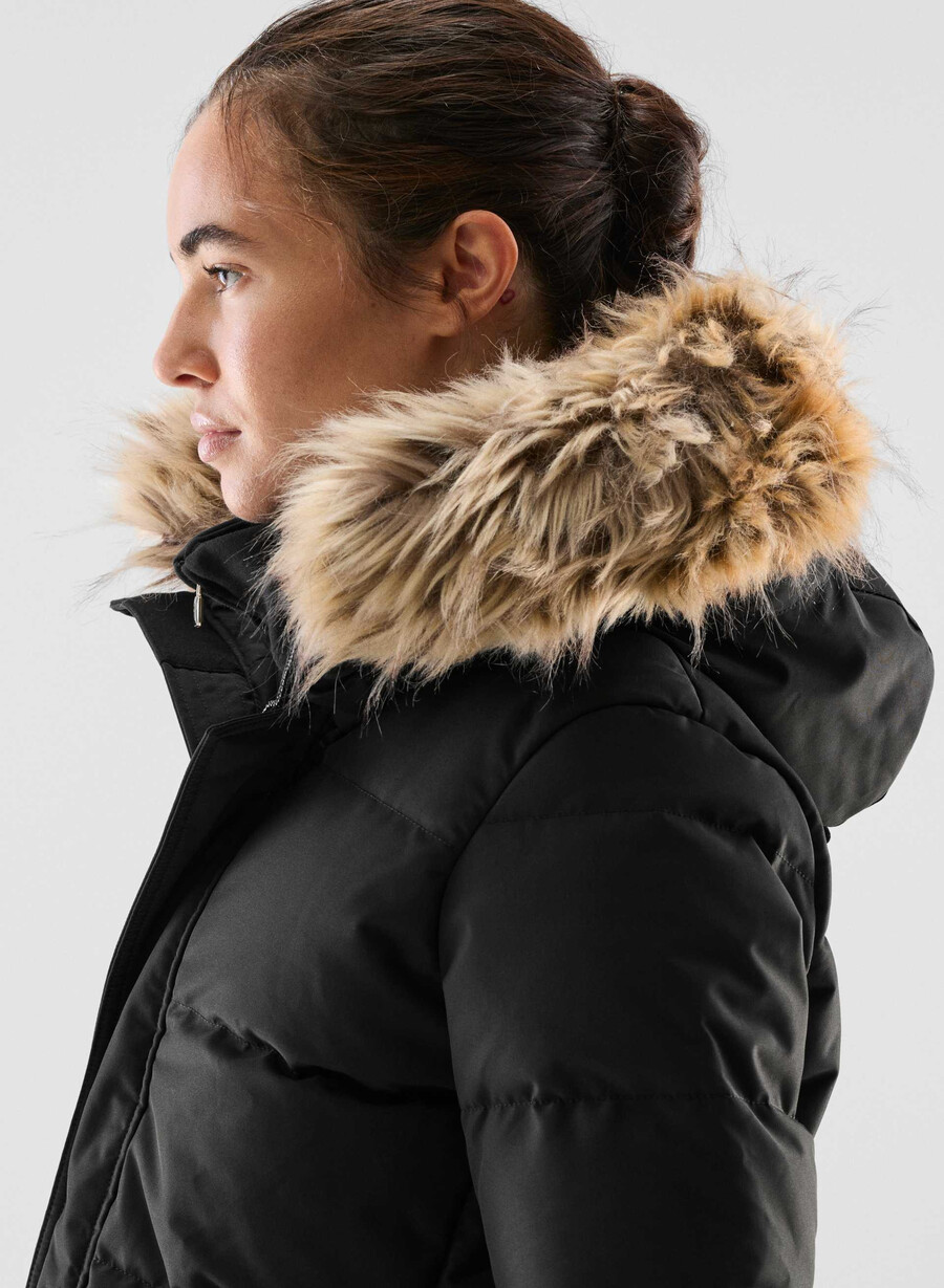 the powder parka - coldstop nero