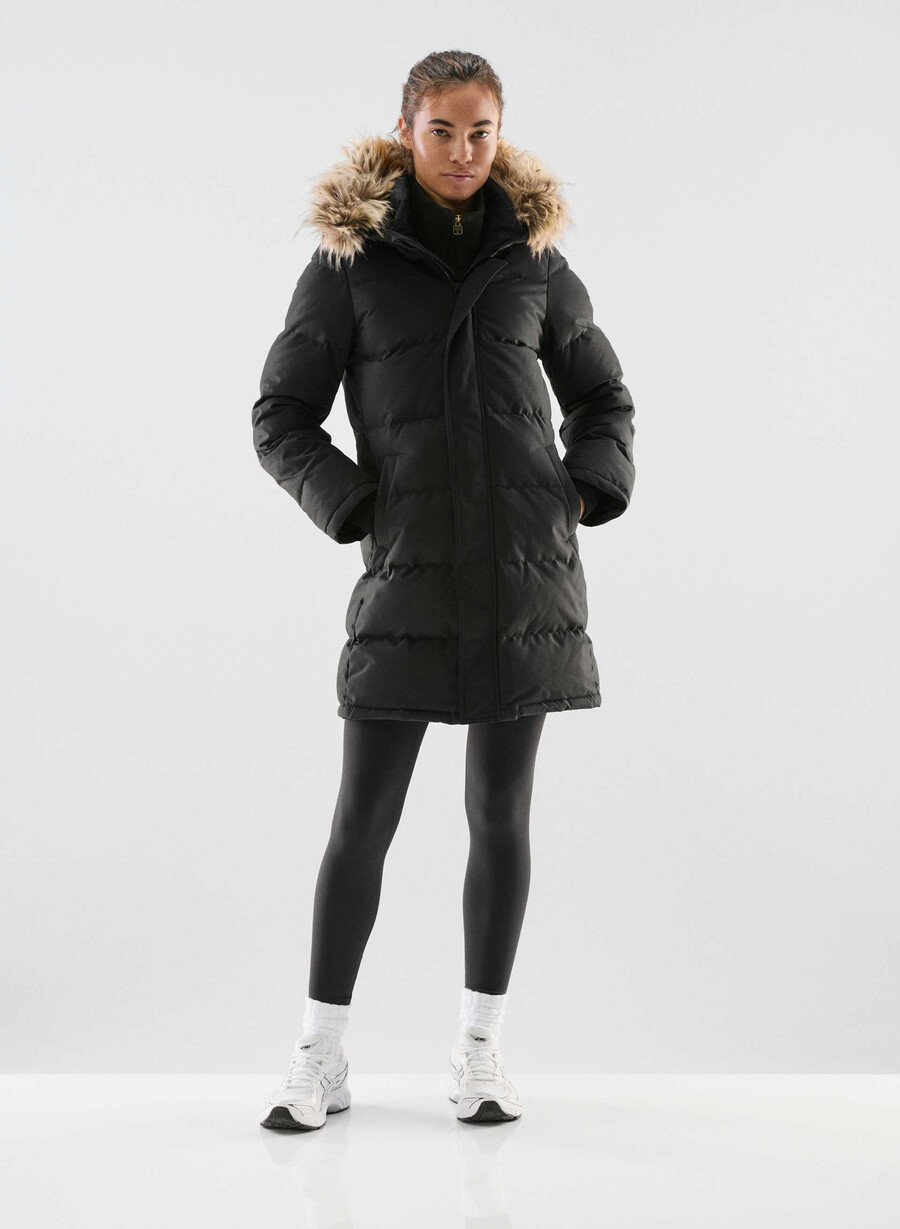 the powder parka - coldstop nero
