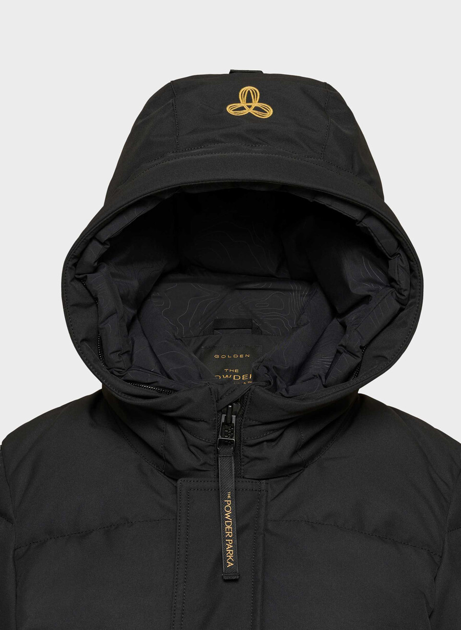 the powder parka - coldstop nero