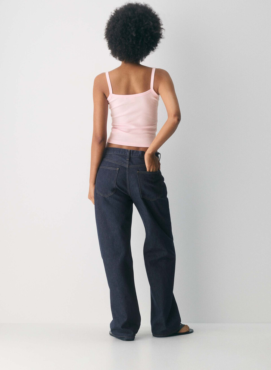 canotta homestretch rib spectrum villa pink