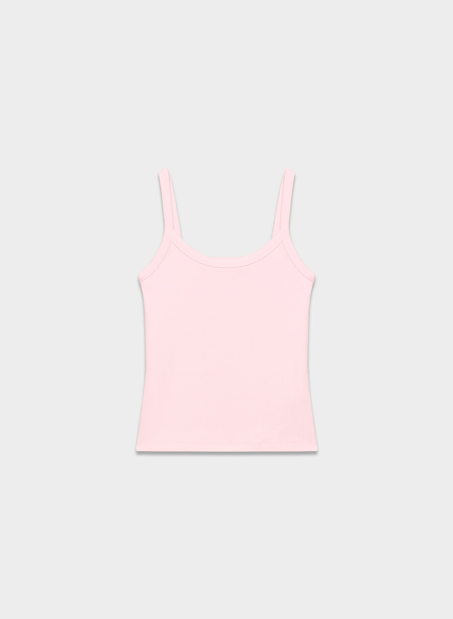 canotta homestretch rib spectrum villa pink
