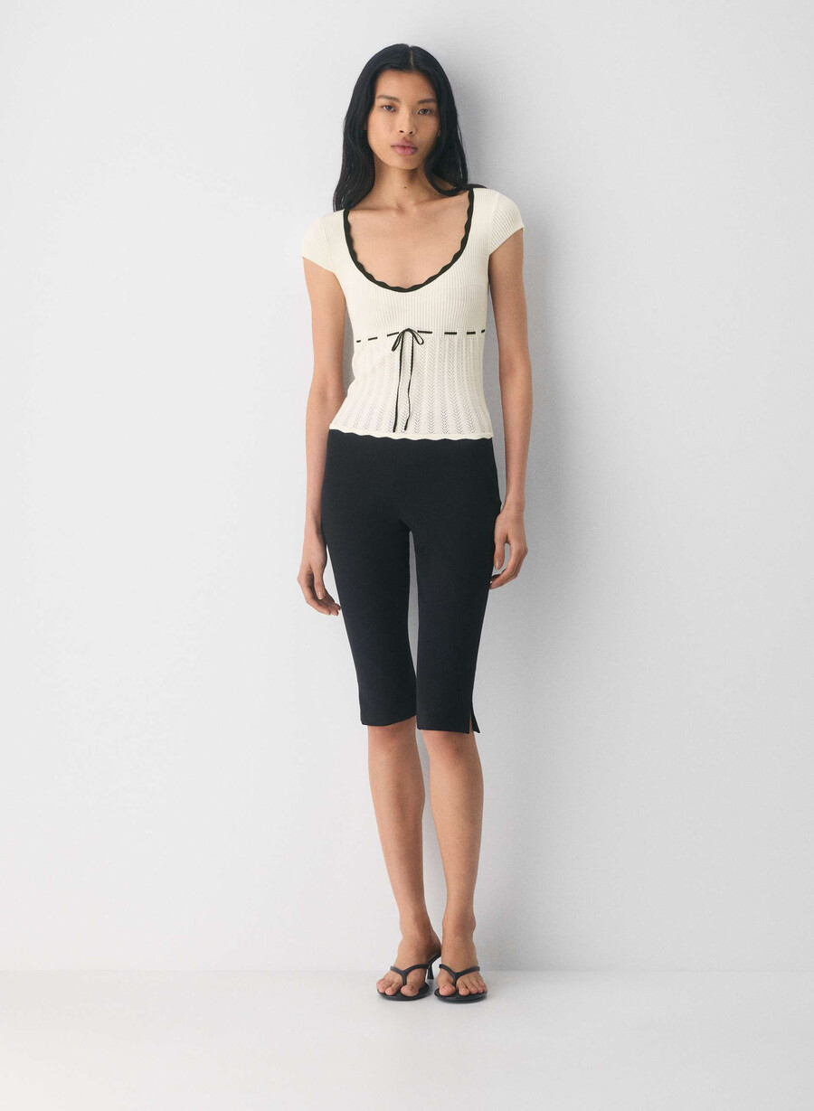 maglione soloist - wonder yarn betulla chiaranero