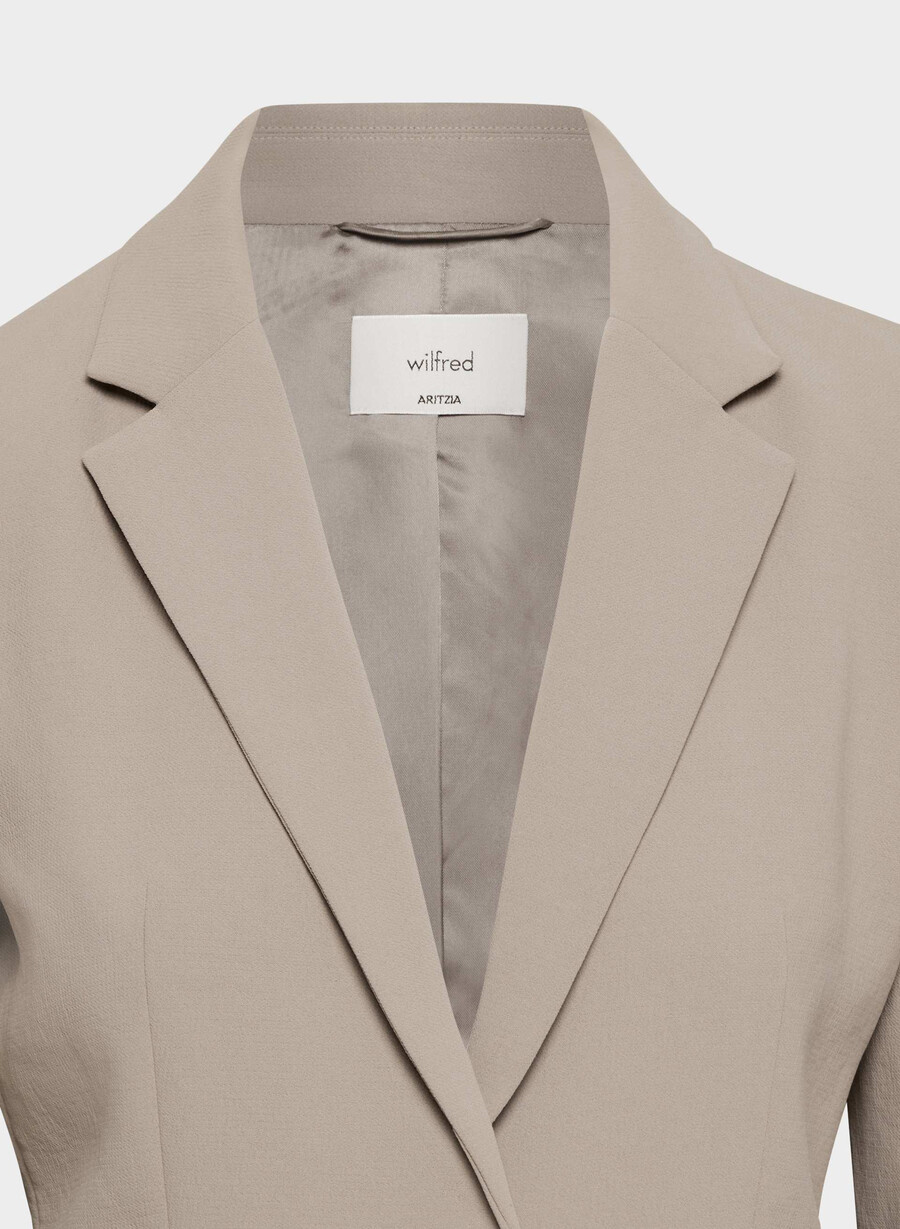 blazer etiquette - crepette nomad taupe