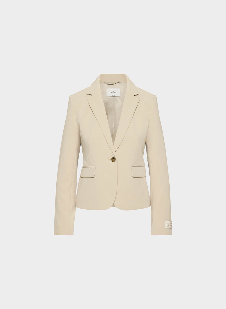 giacca etiquette - crepette marcona beige