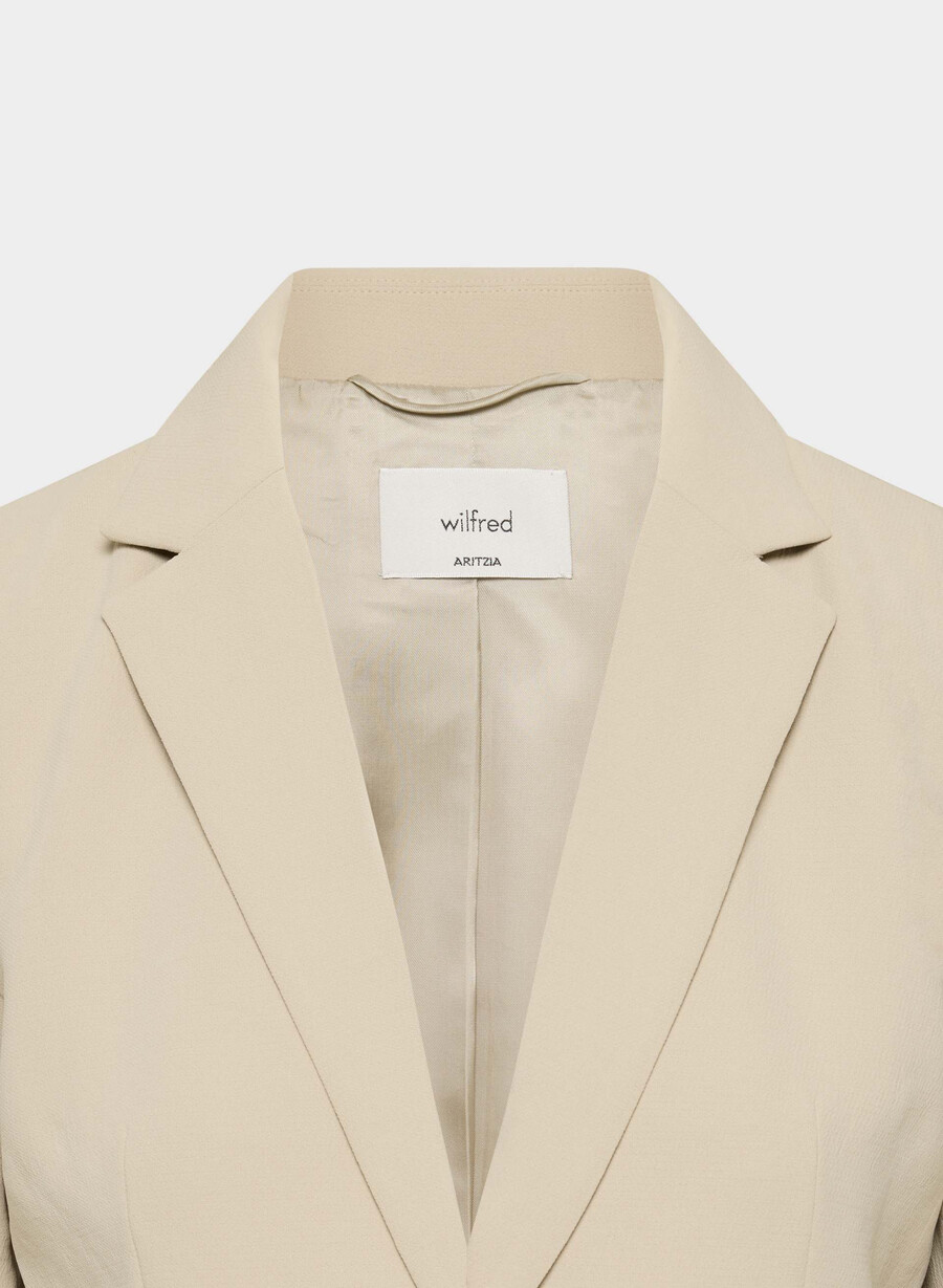 giacca etiquette - crepette marcona beige