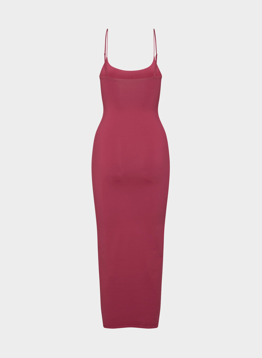 abito lungo canotta originale contour summon juicy rose