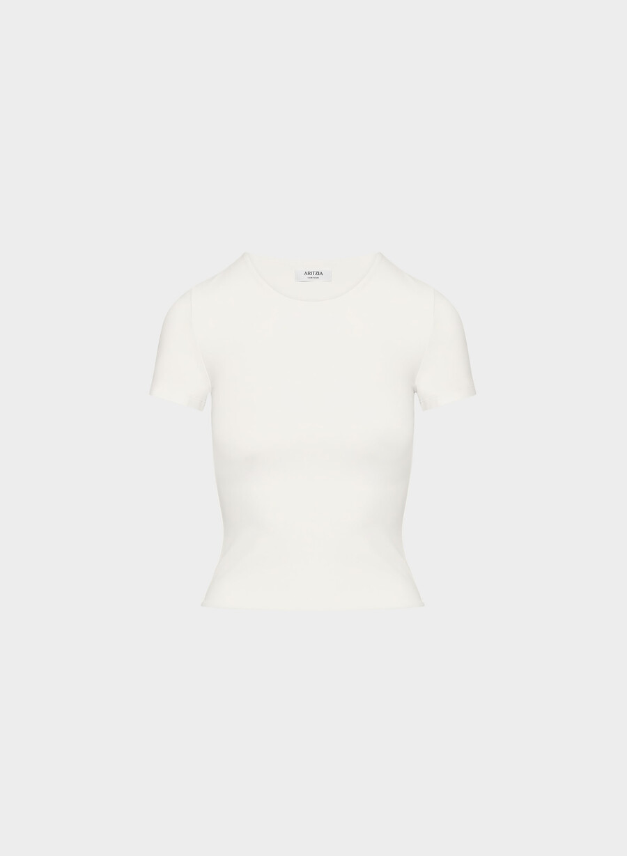 t-shirt original contour crew betulla chiara