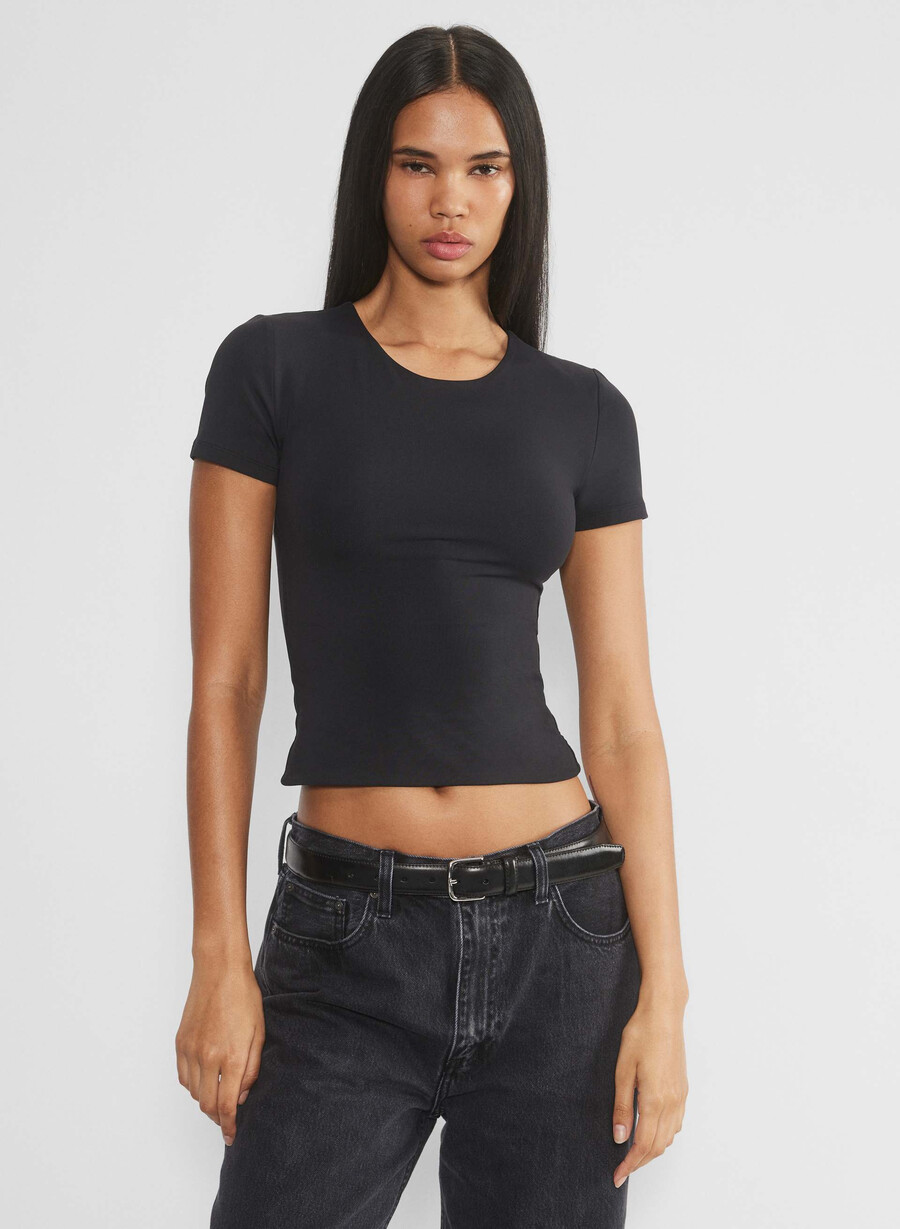 t-shirt original contour crew betulla chiara