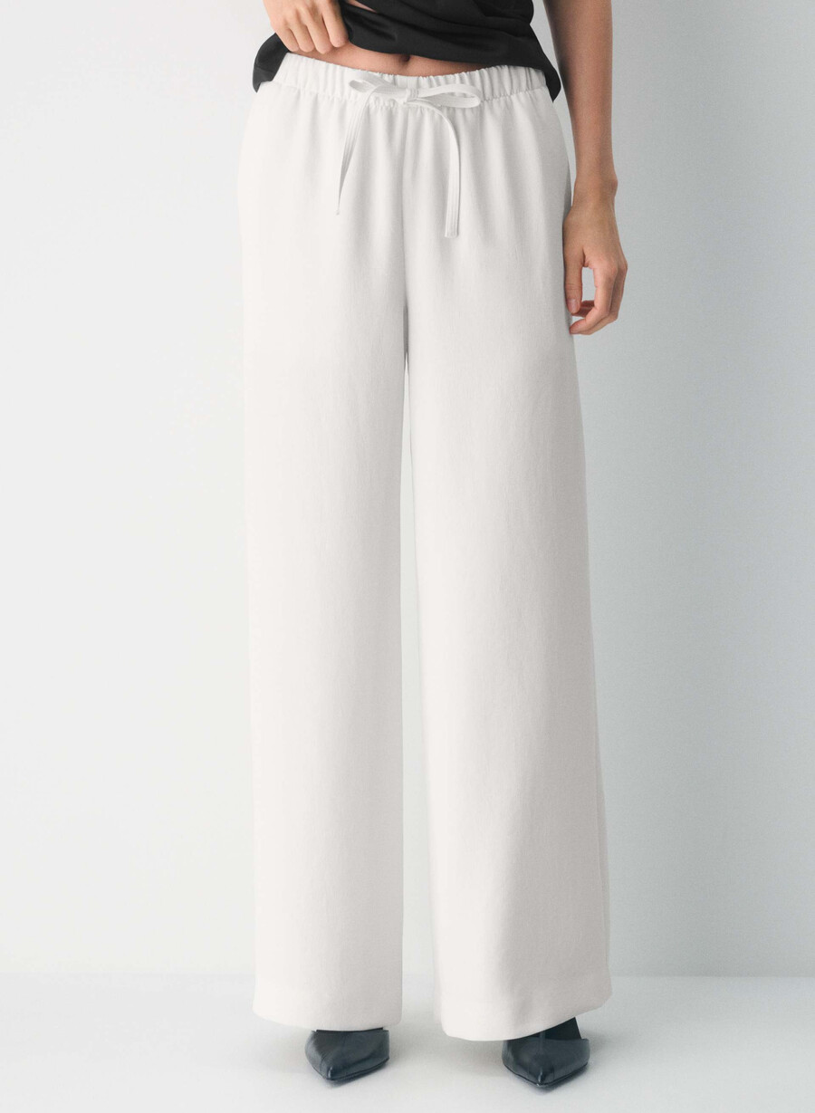 the lodge pant - crepette betulla chiara