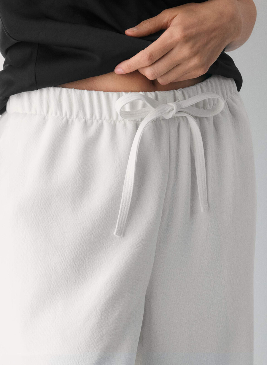 the lodge pant - crepette betulla chiara