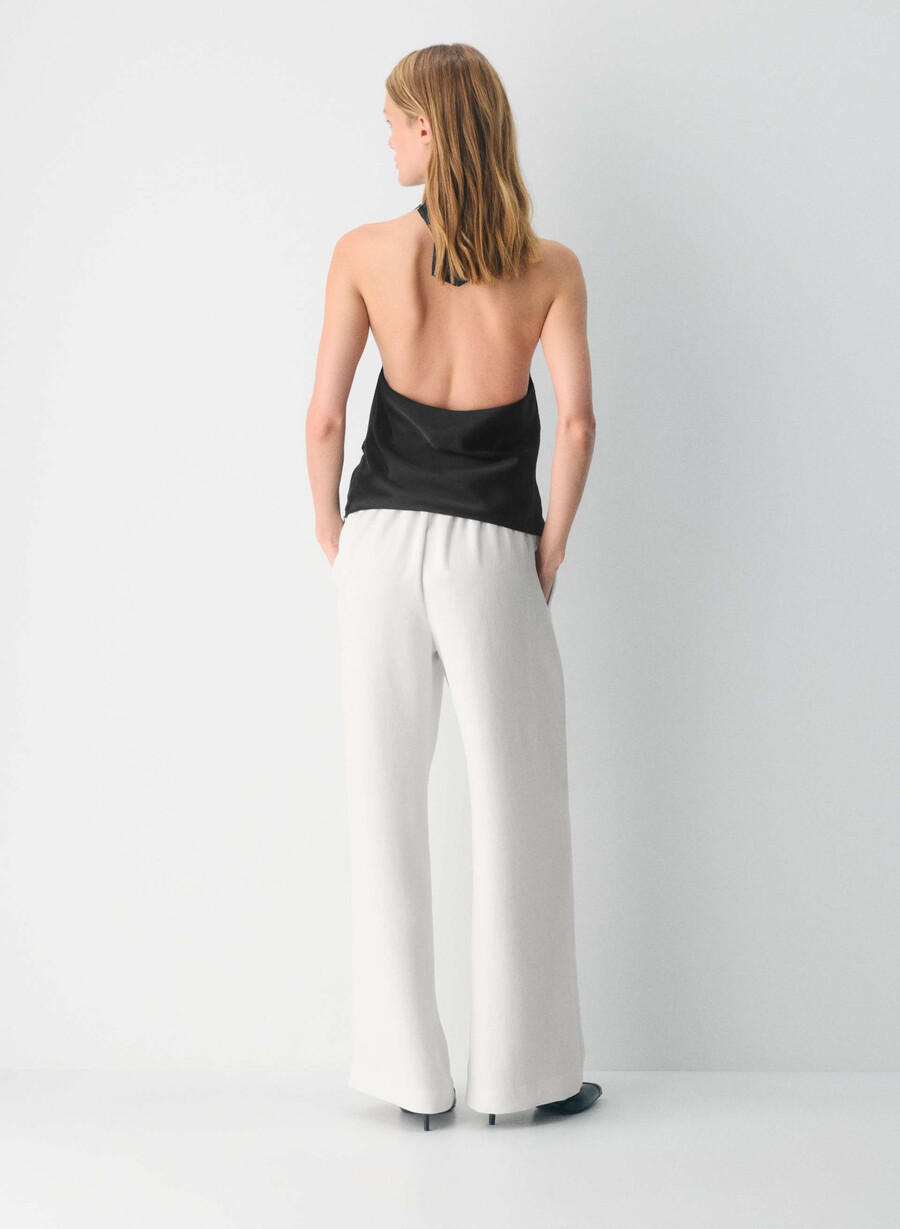 the lodge pant - crepette betulla chiara