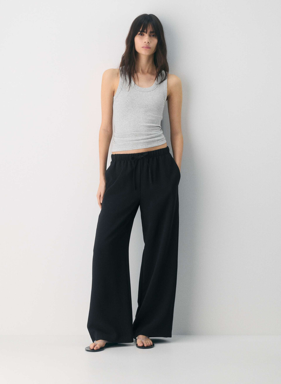 the lodge pant - crepette nero