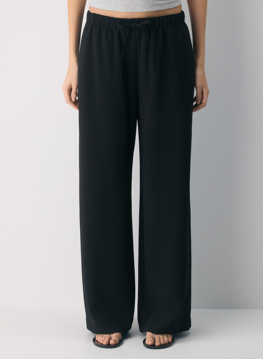the lodge pant - crepette nero