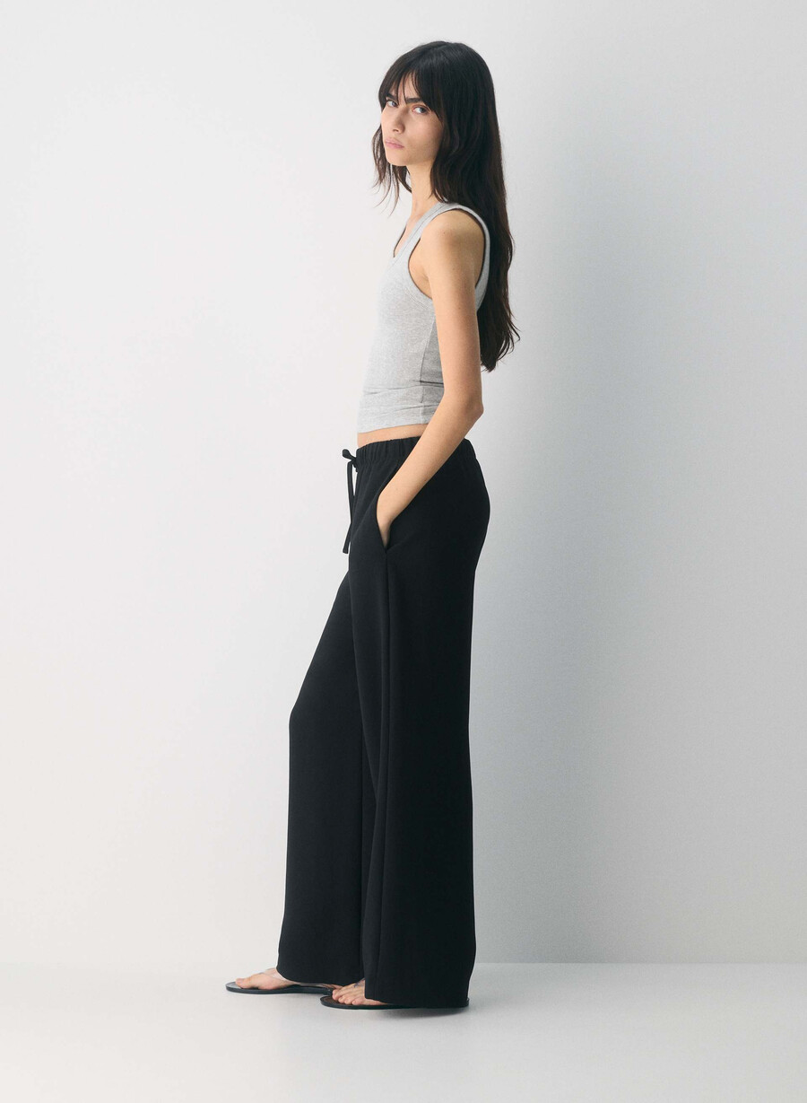 the lodge pant - crepette nero