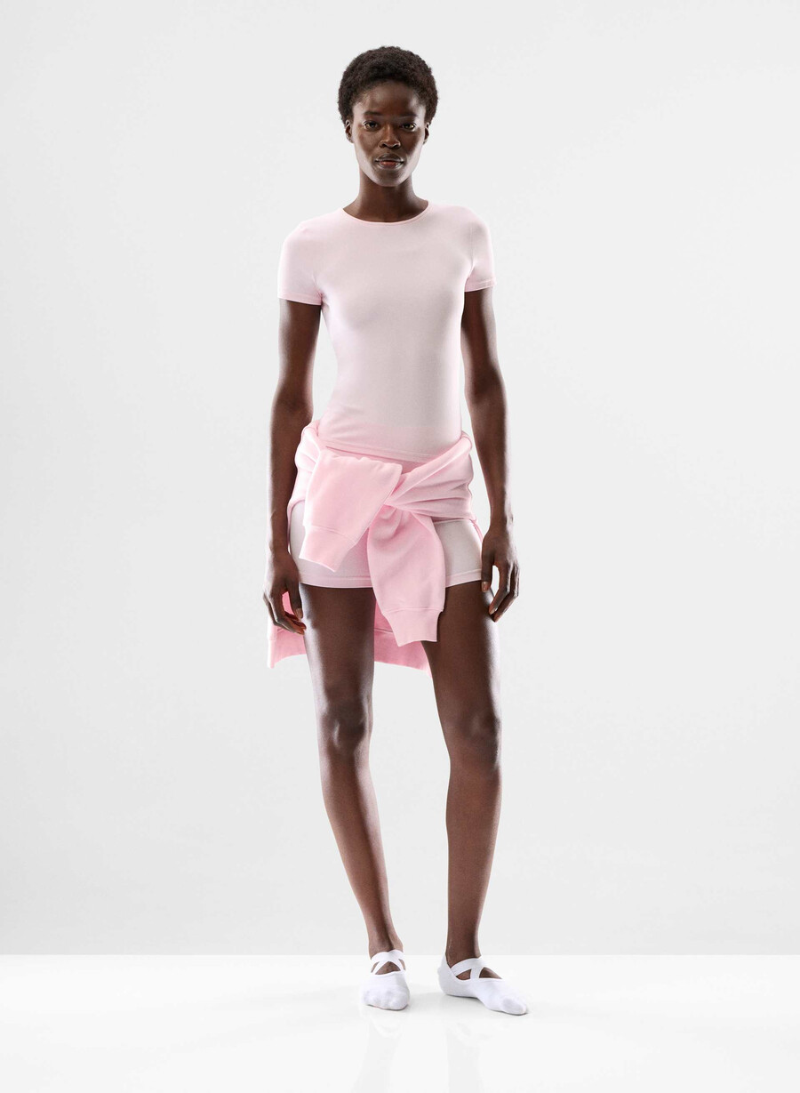 maglietta essenziale butter villa pink