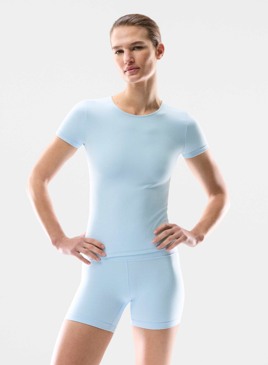 maglietta essenziale butter villa blue