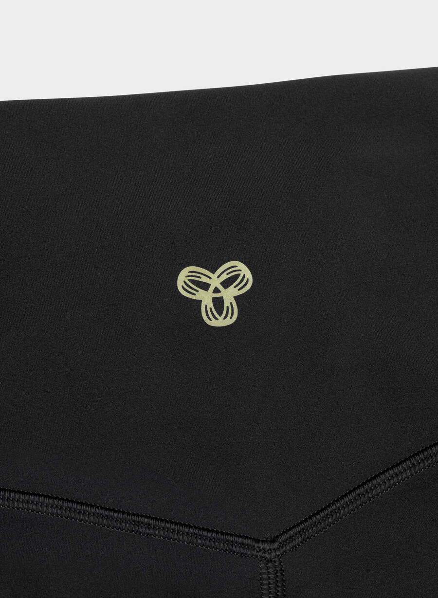 leggings cheeky a vita alta butter nero